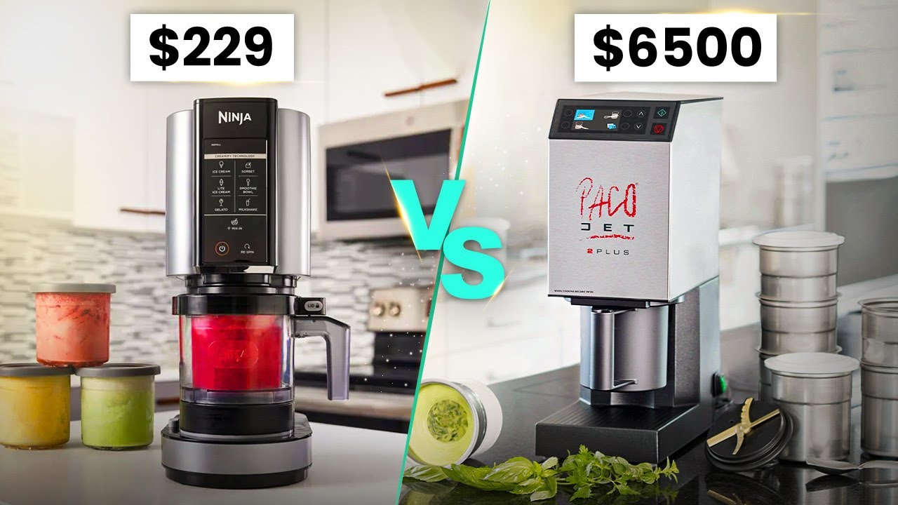 Pacojet vs Ninja Creami - Can $229 Ninja BEAT $6500 Pacojet? - YouTube