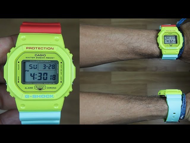 CASIO G-SHOCK DW-5600CMA-9 SPECIAL COLOR - UNBOXING - YouTube