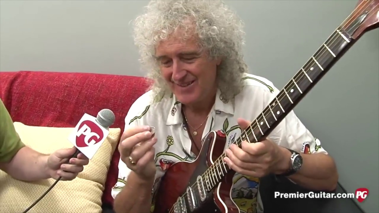 Why Brian May Uses a Sixpence - YouTube