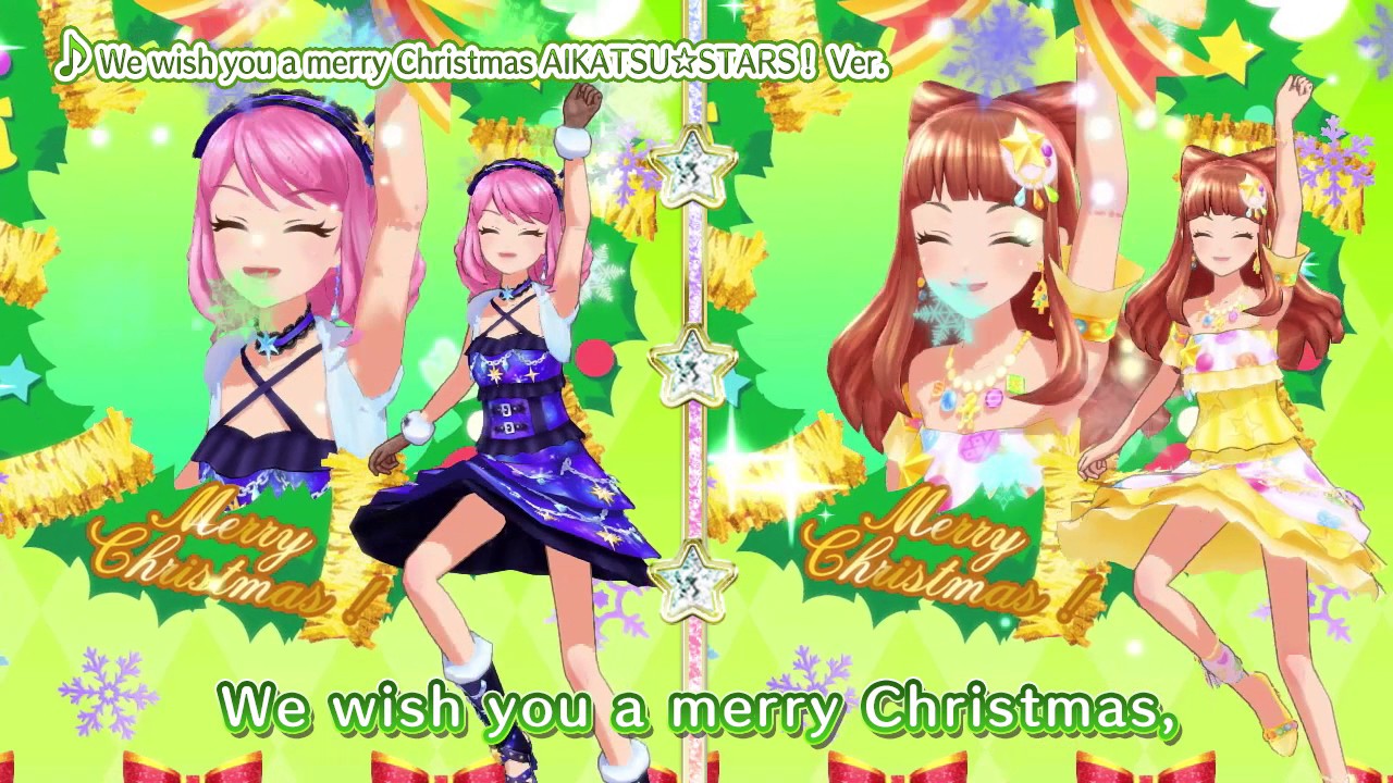 アイカツスターズ！ミュージックビデオ『We wish you a merry
