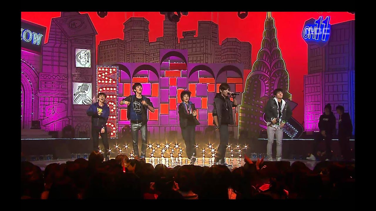 SHINee - Amigo, 샤이니 - 아.미.고, Music Core 20081115 - YouTube