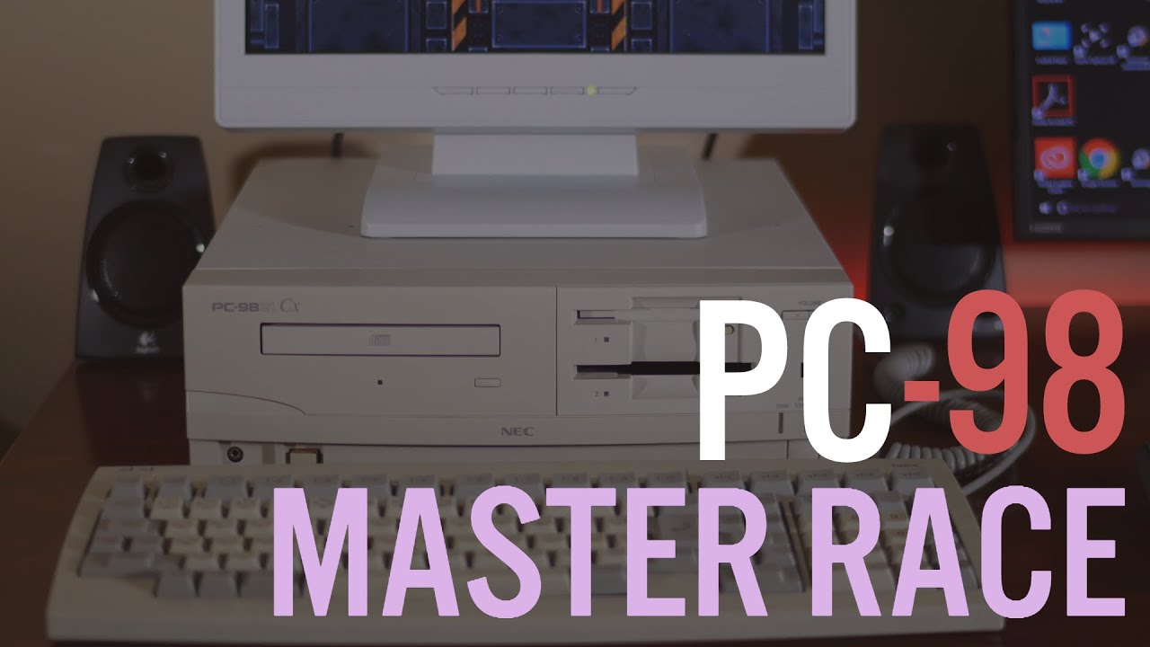 Japanese Retro Computing : The NEC PC-9821 Home Computer - YouTube