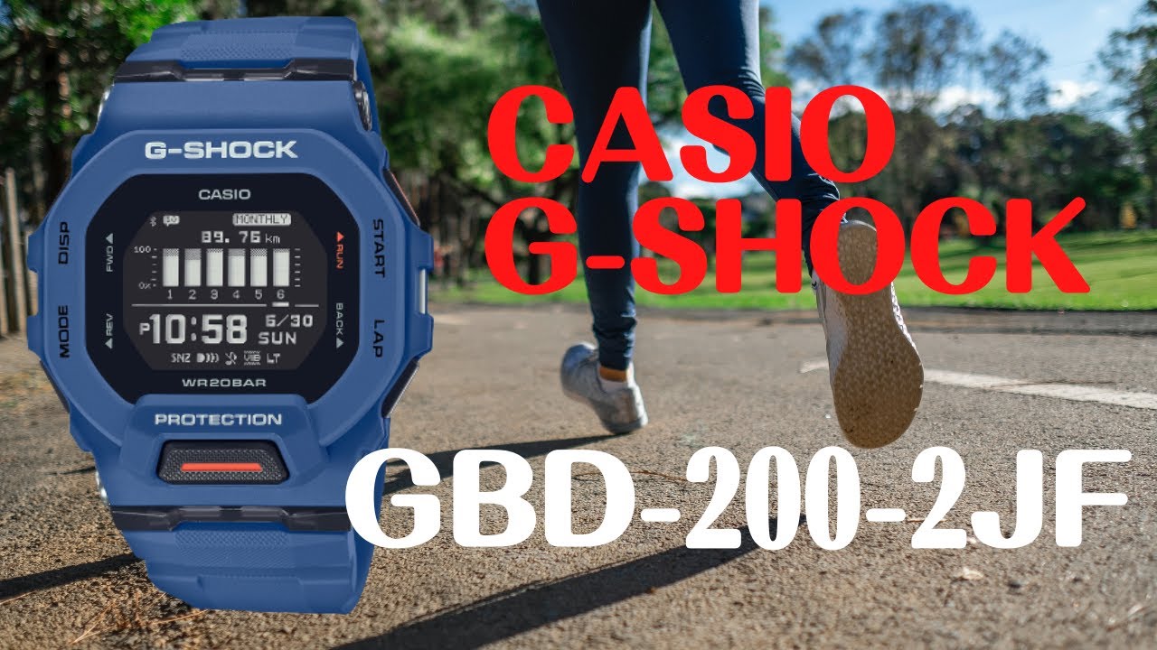 CASIO G-SHOCK G-SQUAD GBD-200-2JF スマートフォンリンク 2021年7月