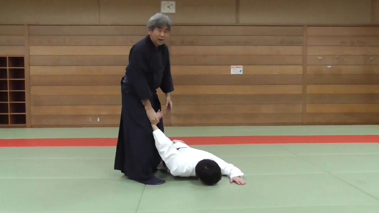 合気松武會31】大東流 弐元之術理（二ヶ条）1 - YouTube