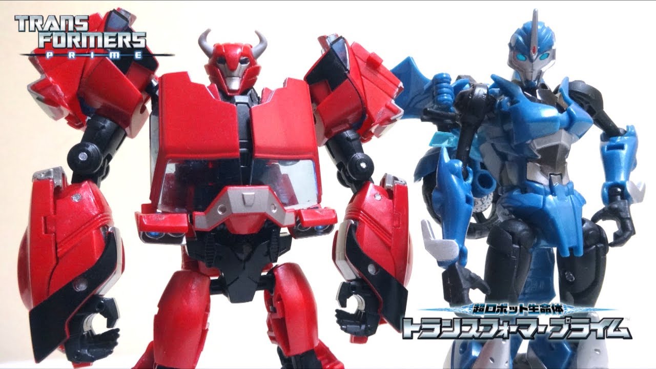 Transformers Prime】First Edition Cliffjumper & RID Arcee wotafa's