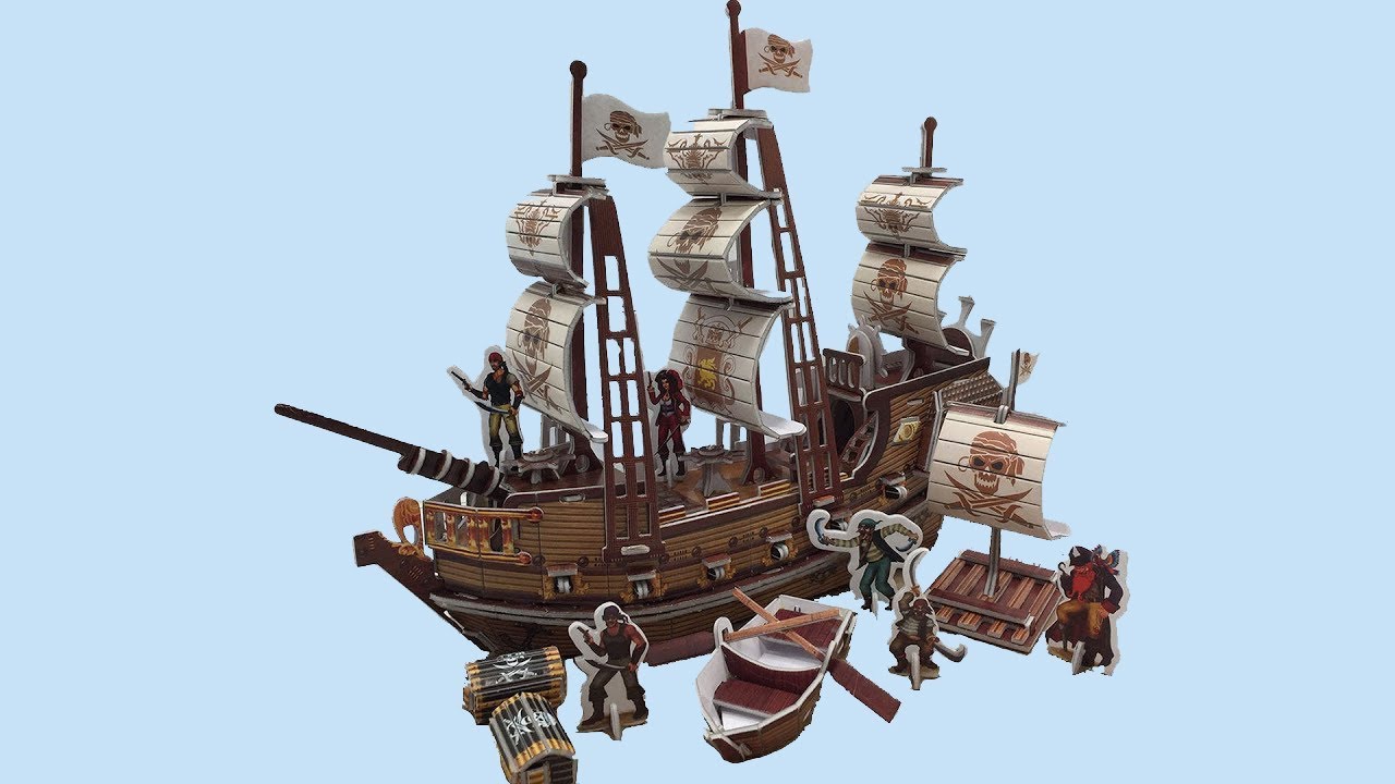 パズル Puzz 3D 希少 358p pirate ship 値下げ パズル Puzz 3D 希少