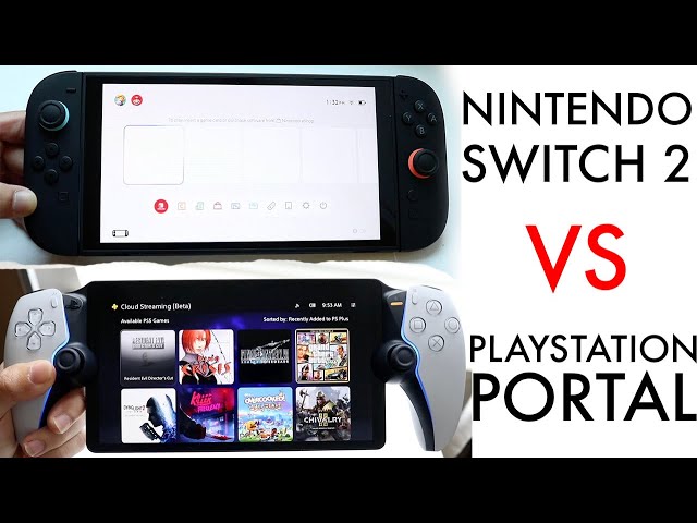 Nintendo Switch 2 Vs Playstation Portal! (Comparison) (Review