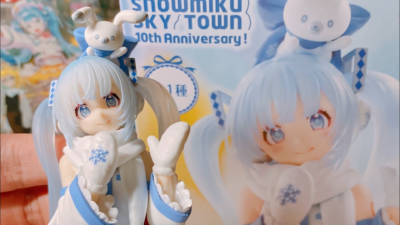 Hatsune Miku] Noodle Stopper Figure - Snow Miku Sky Town 10th ver