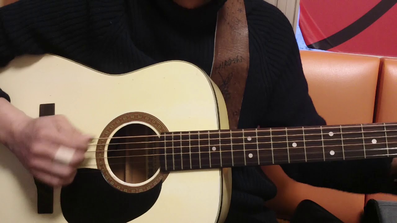 白いギター MIYASU KOGYO DEMO PLAY - YouTube