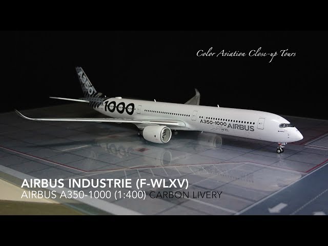 1:400 Airbus Industrie F-WLXV Airbus A350-1000 XWB Carbon Livery