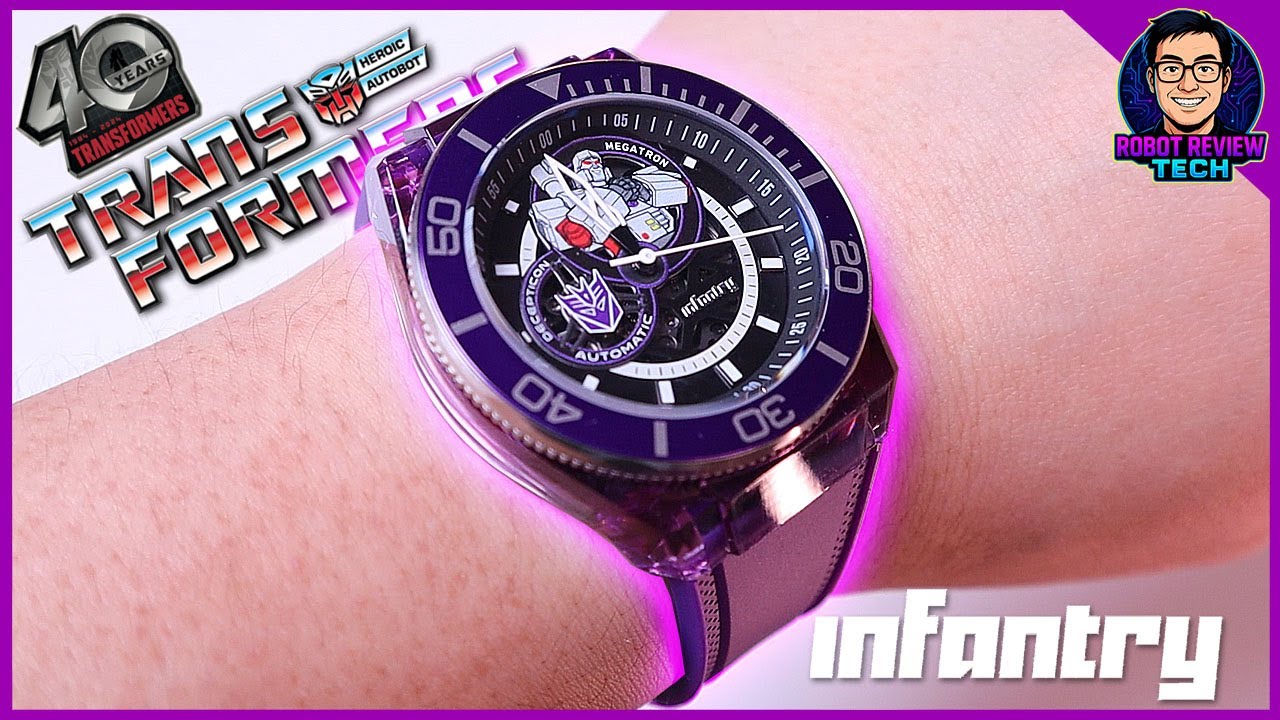 INFANTRY x TRANSFORMERS 40th Anniversary Watch Review! - YouTube