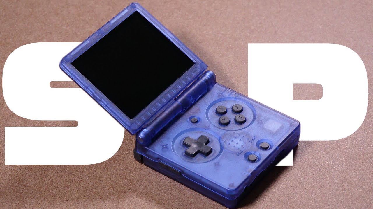 RG35XXSP クリアブルー（改良モデル） / アンバーニック 中華ゲーム機