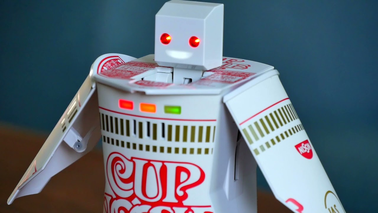 Nissin Cup Noodle Robot timer (Tchaikovsky - Waltz of the Flowers