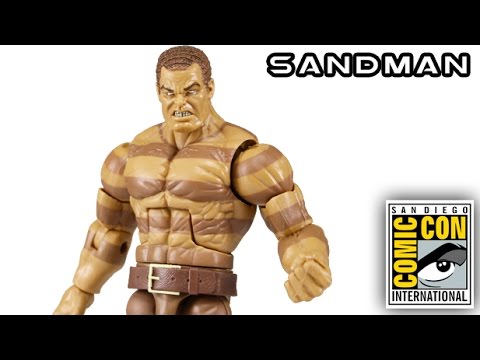 Marvel Legends SDCC 2016 SANDMAN Exclusive Figure Review - YouTube