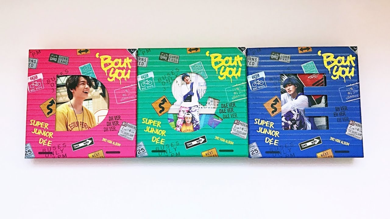 ELF Unboxes Super Junior D&E 슈퍼주니어-동해&은혁 2nd Mini Bout