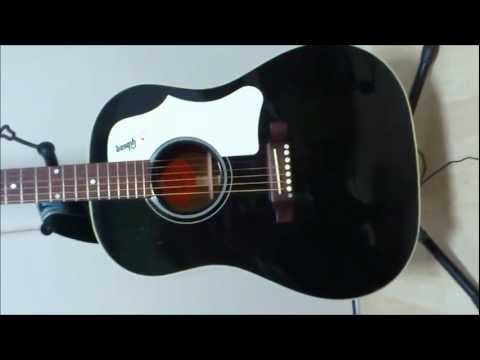 ♪メーカー不明・型番不明・J-45風カスタム♪ ♪メーカー不明・型番