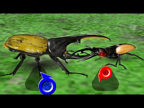 アーケード] 甲虫王者ムシキング - ヘルクレスオオカブト VS 砂漠の森