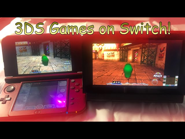 Playing 3DS Games on the Nintendo Switch + Flip Grip | Performance