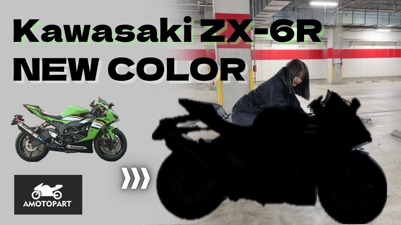 AMOTOPART] ZX-6R gets a complete makeover and is amazing