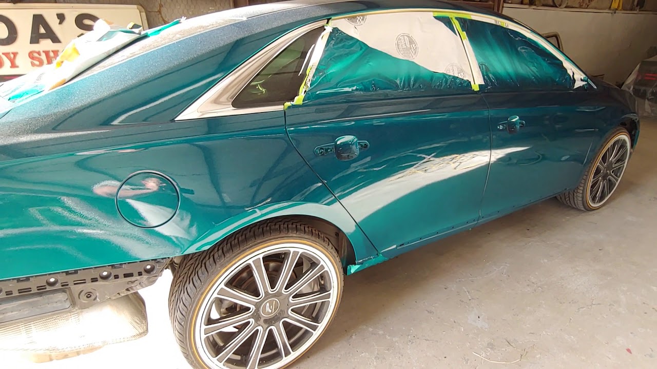 House of kolor kandy Teal. - YouTube