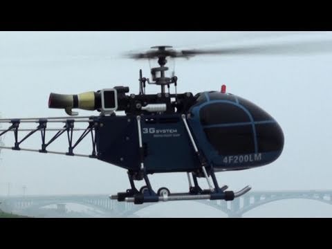Walkera 4F200LM Simple Scale flight Review - YouTube