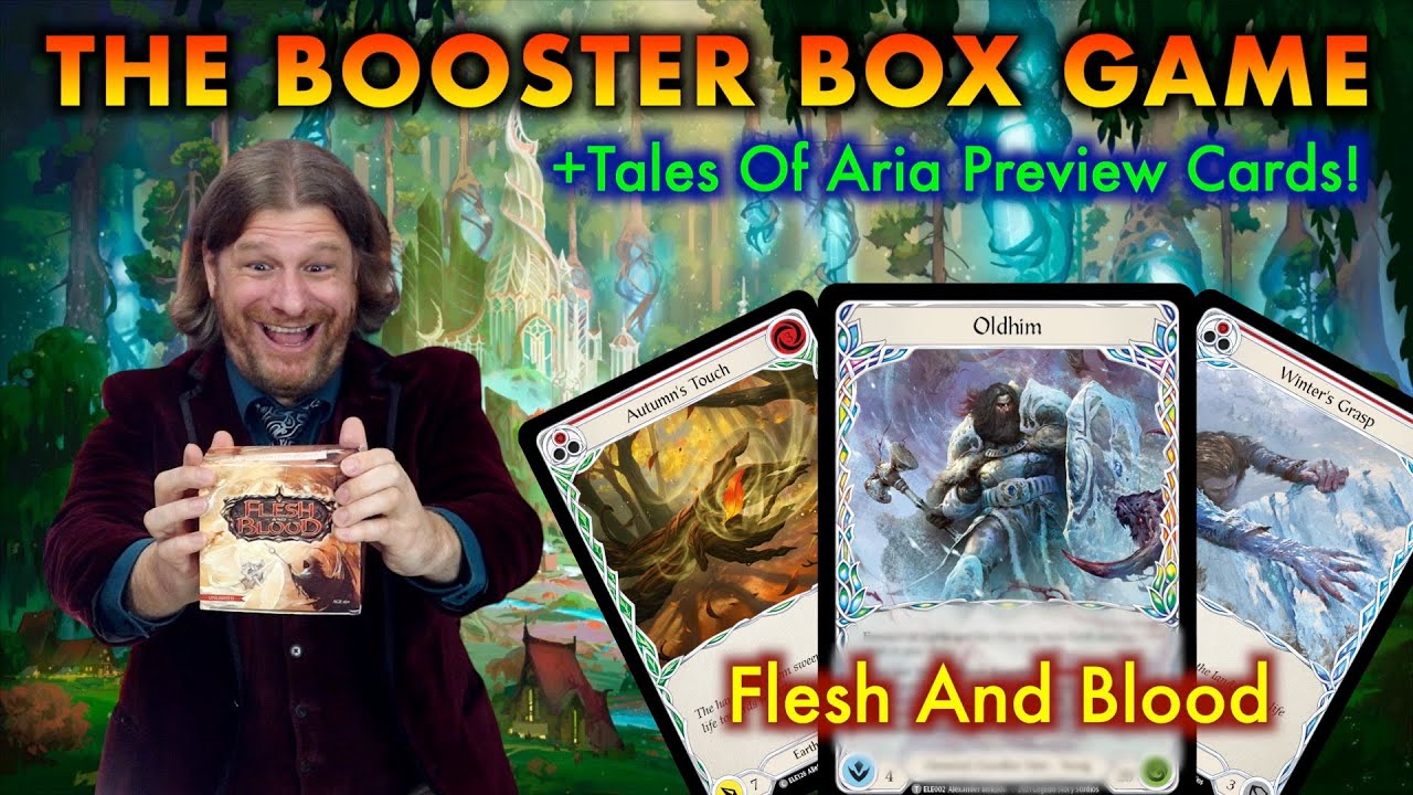 Let's Play The Flesh And Blood Booster Box Game! Exclusive Tales