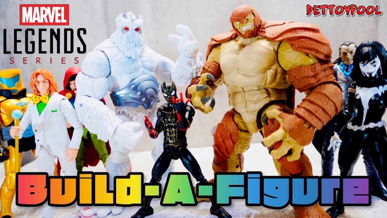 アルマジロ & ゼムヌ】マーベルレジェンドのビルドフィギュアが2体