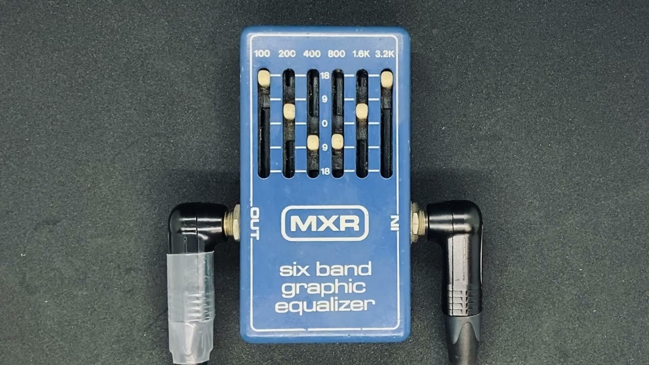 MXR - Six Band Graphic Equalizer - YouTube