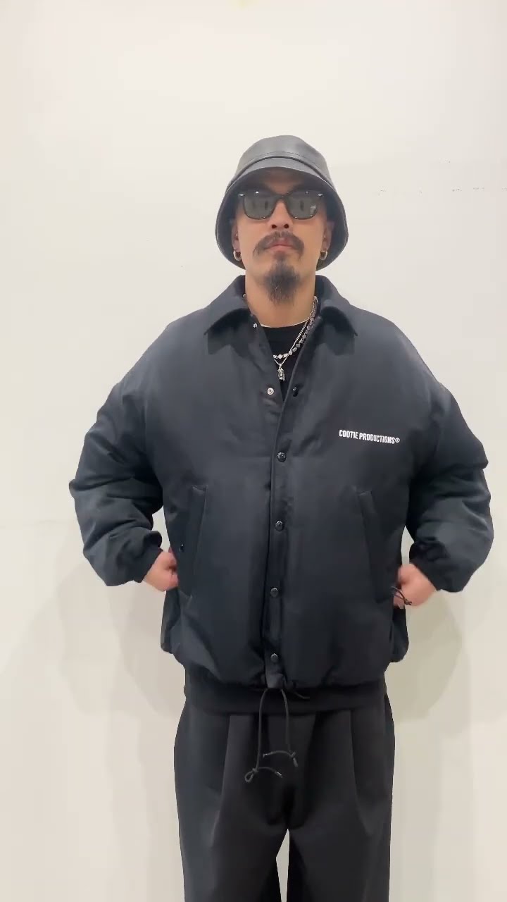 2024.11.8】COOTIE PRODUCTIONS / Error Fit Padded Coach Jacket