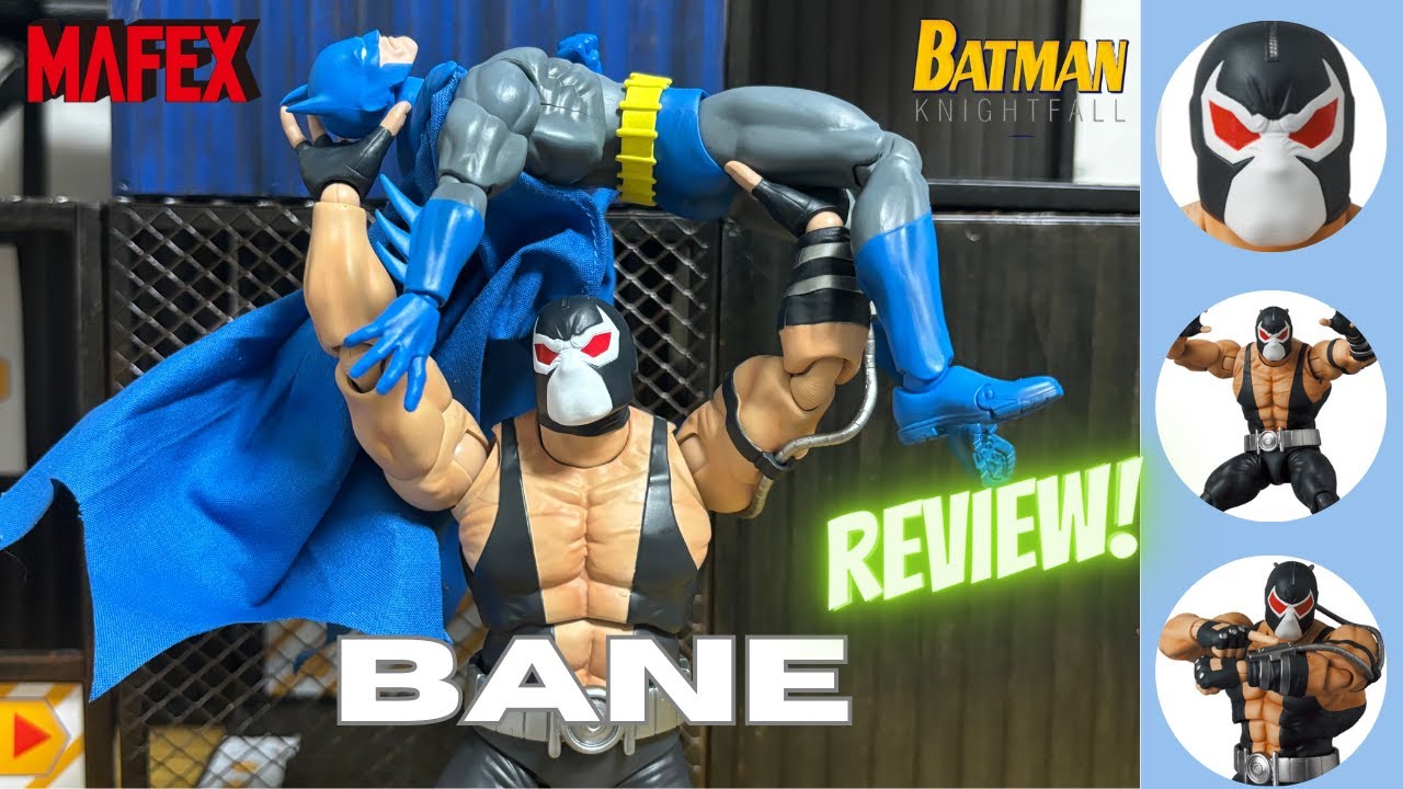 MAFEX 216: Bane (Batman Knightfall Version) - QUICK Review - YouTube