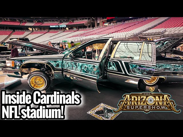 The BEST Lowriders In ARIZONA SUPER SHOW Inside NFL STADIUM