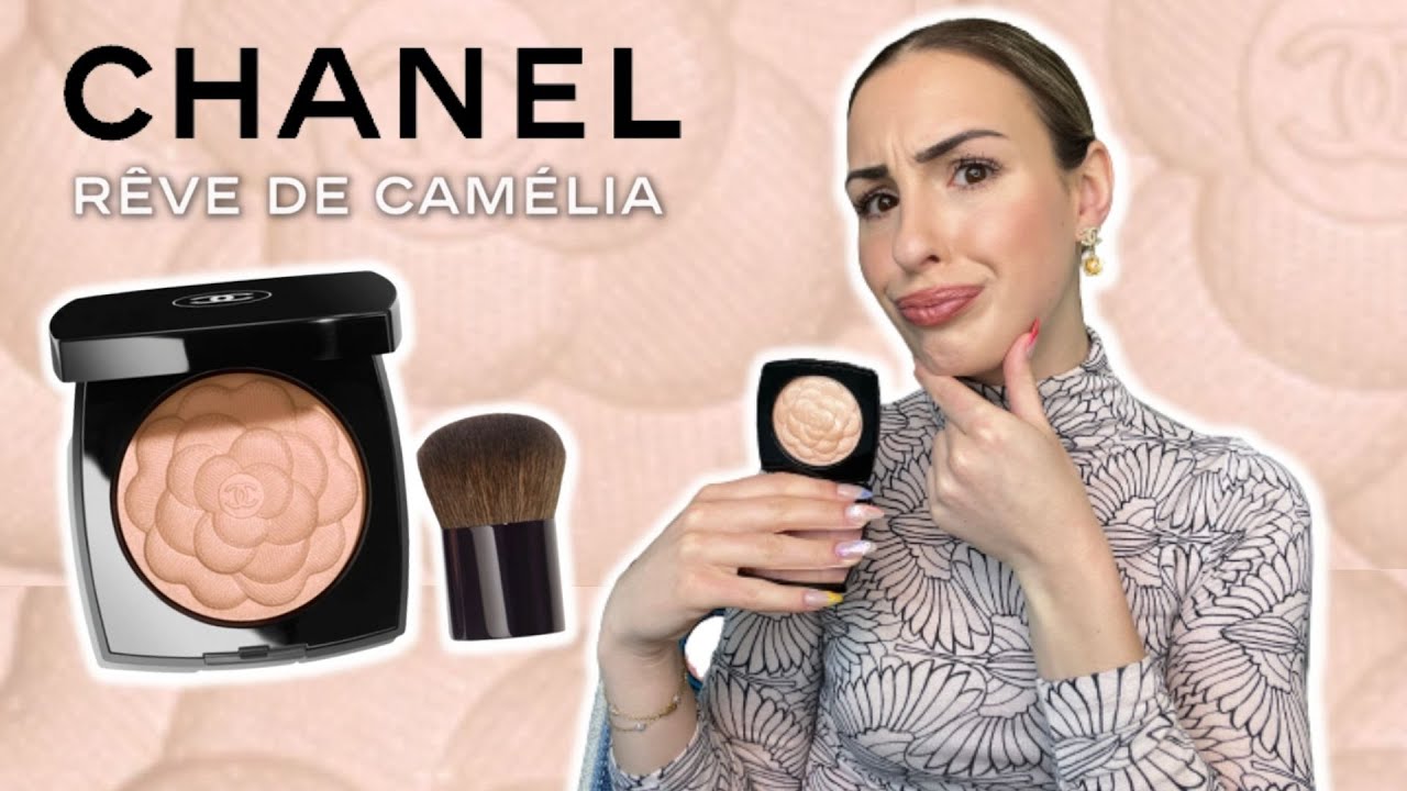 CHANEL REVE de CAMELIA HIGHLIGHTER | Le Blanc Collection 2022