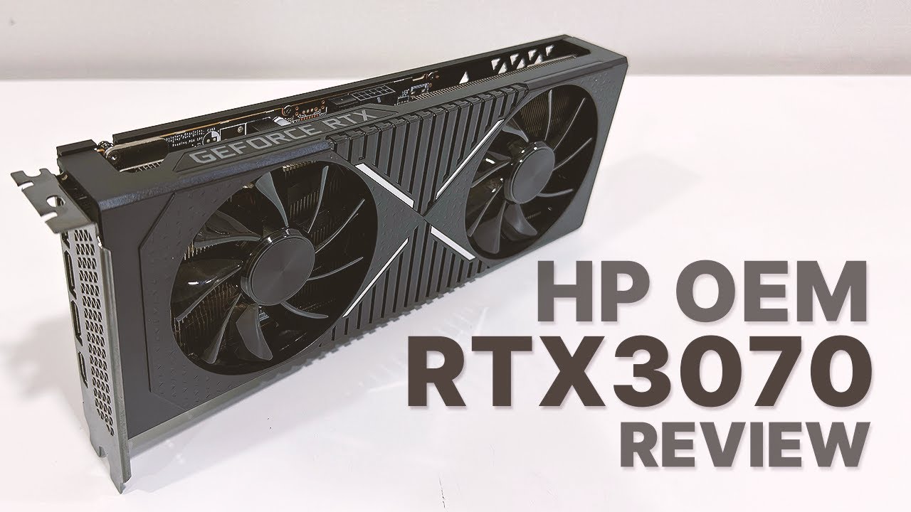 HP OMEN RTX 3070 (HP OEM) Review / 3070 Undervolting - YouTube