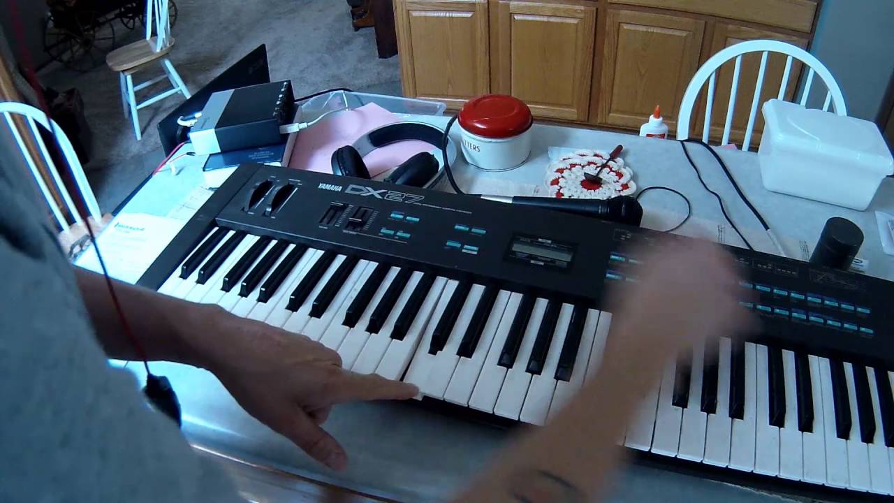 Yamaha DX27 Sound Design Demo - YouTube