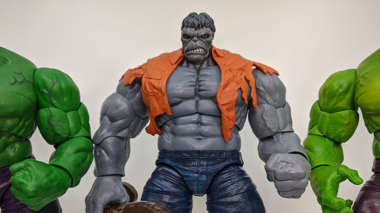 マーベルレジェンド グレイ・ハルク - YouTube