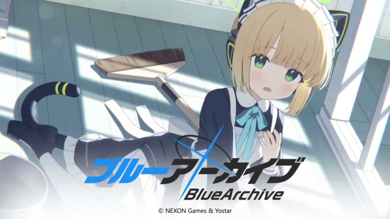 Blue Archive 日服 ミドリ(メイド)(Midori) 官方PV - YouTube