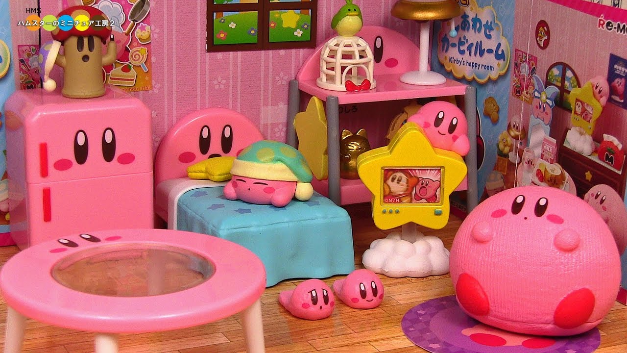RE-MENT Kirby's Dream Land. Kirby's happy room リーメント 星の