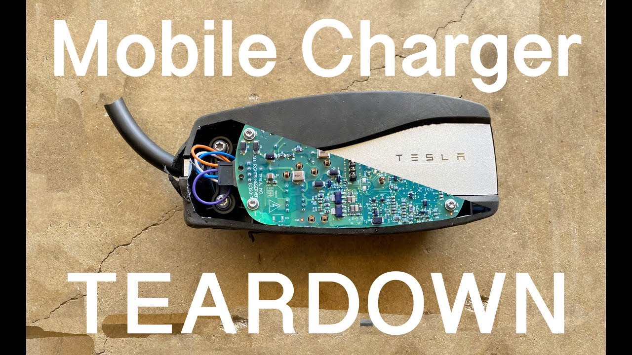 テスラの第2世代モバイルコネクター分解 : r/teslamotors