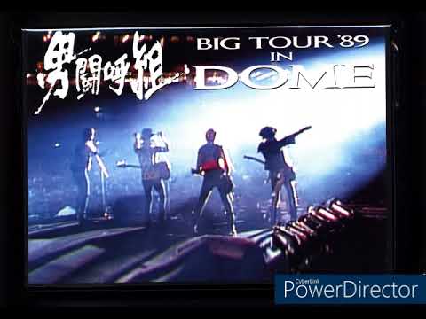男闘呼組 1989年東京ドーム公演 セトリの順番で勝手にCDで作りました