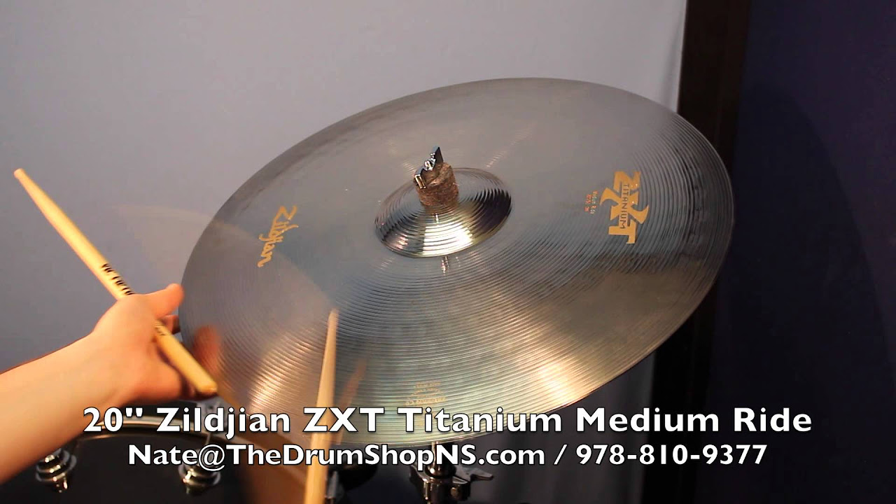Zildjian ZXT Titanium Medium Ride 20'' - The Drum Shop North Shore