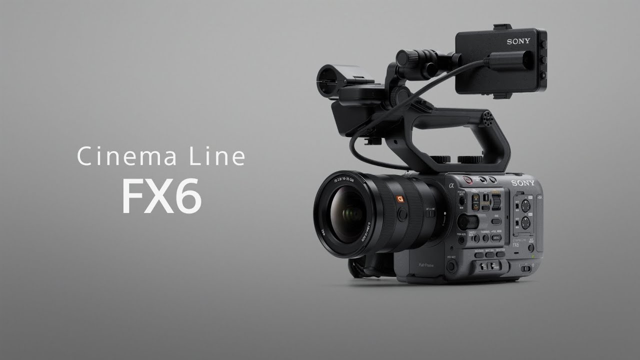 SONY(ソニー) FX6 CinemaLineカメラ ボディ ILME-FX6V(ボディ): カメラ