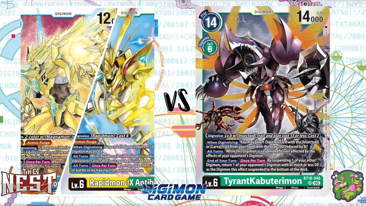 DIGIMON TCG: Local match 🇲🇽 Armor Vaccine (Yellow) vs