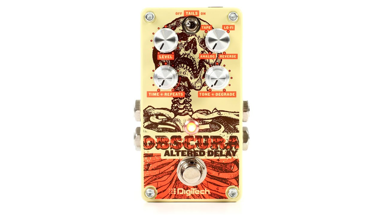 DigiTech Obscura Altered Delay Pedal Review by Sweetwater - YouTube