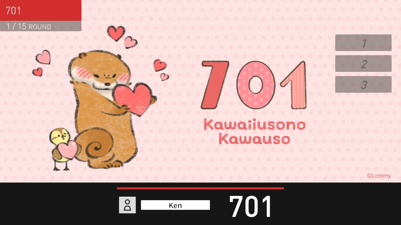 DARTSLIVE カード 3枚セット Kawaiiusono Kawauso ダーツライブカード 可愛い嘘のカワウソ DARTSLIVE CARD DARTSLIVE