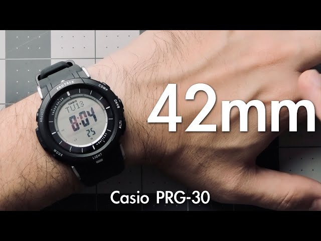 The Ultimate Adventure Watch? (Casio Protrek PRG-30 Review) - YouTube