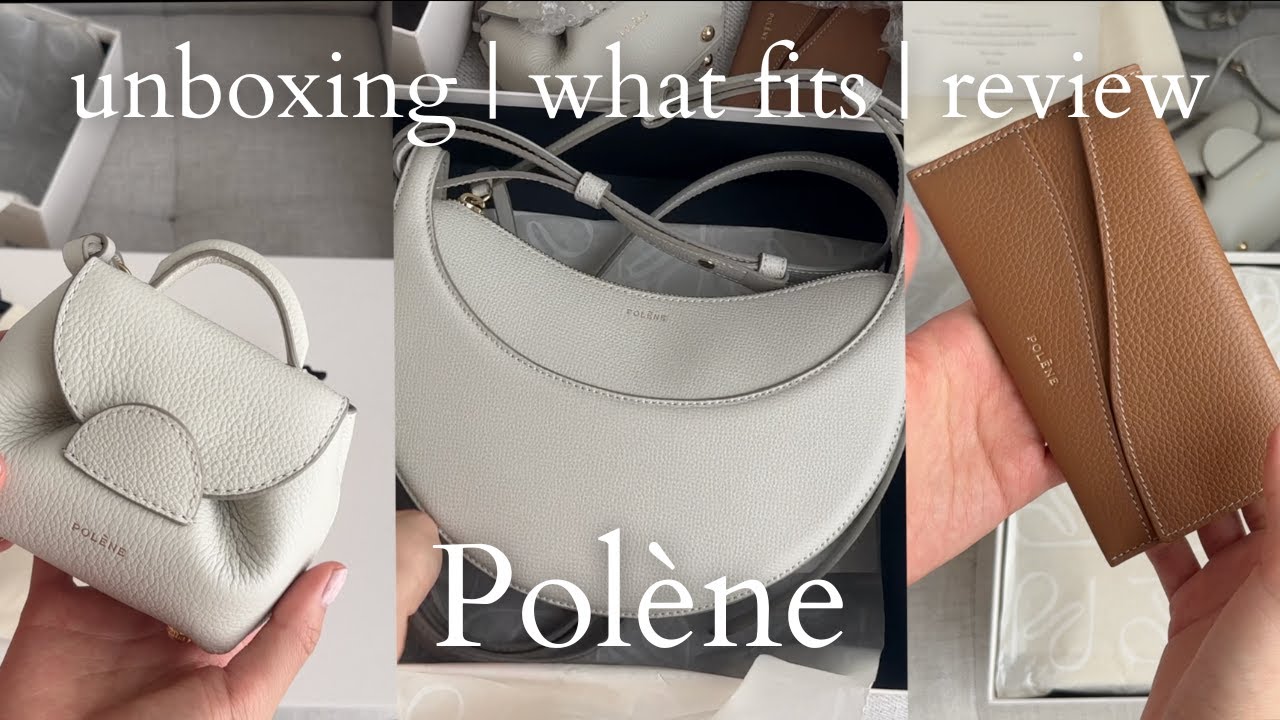 Polène Numero Dix & Numero Un Micro handbags + wallet | unboxing