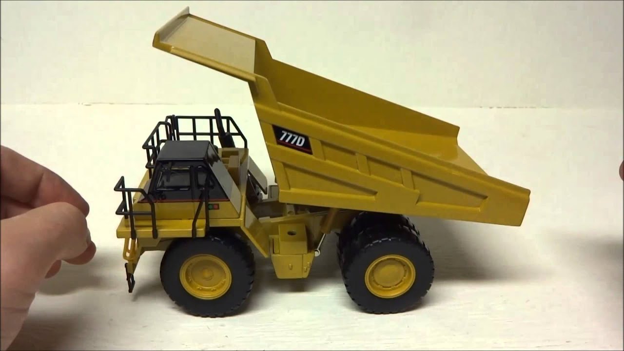 1:50 Norscot Cat Caterpillar 777d Dump Truck - YouTube