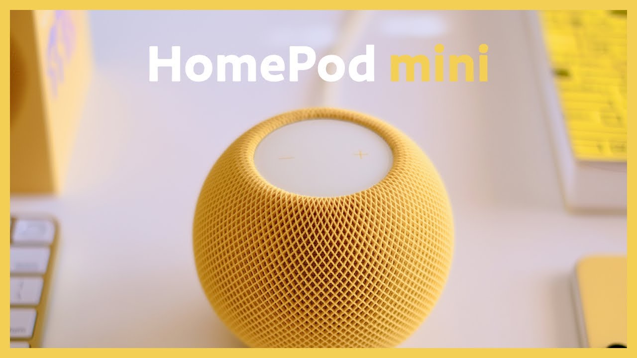 利用回数、数回】Apple Pod mini イエロー 本体 新色🟡】HomePod mini