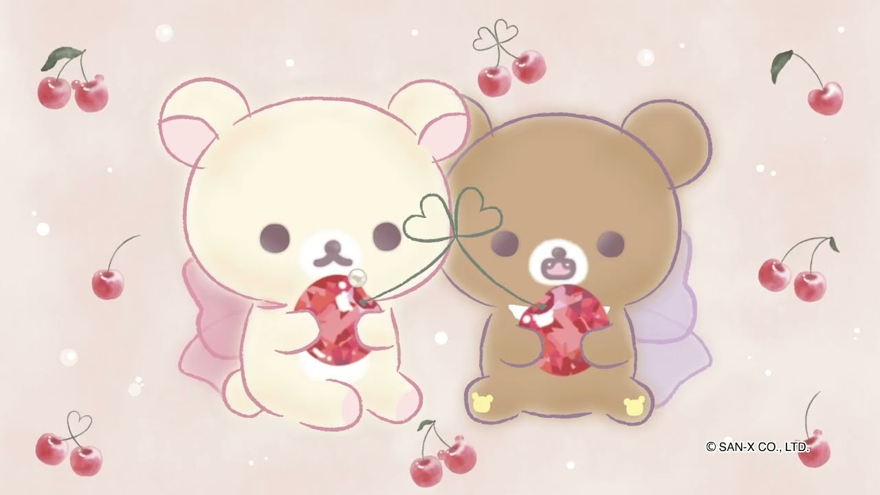 リラックマ「コリコグのジュエルチェリー」 - YouTube