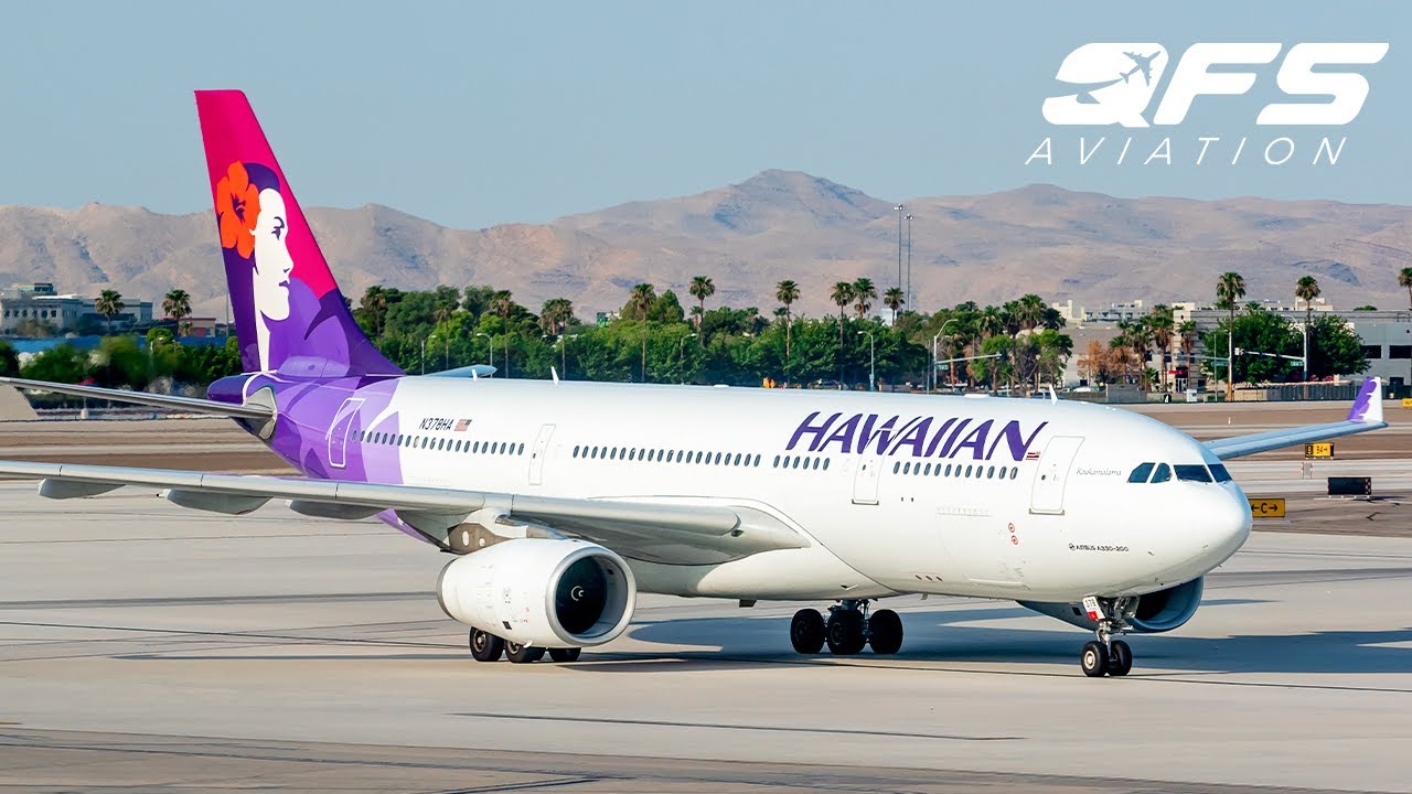 Hawaiian Airlines - A330 200 - First Class - Las Vegas (LAS) to